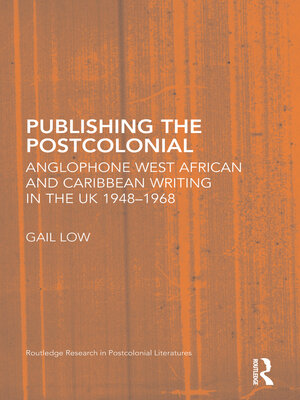 cover image of Publishing the Postcolonial